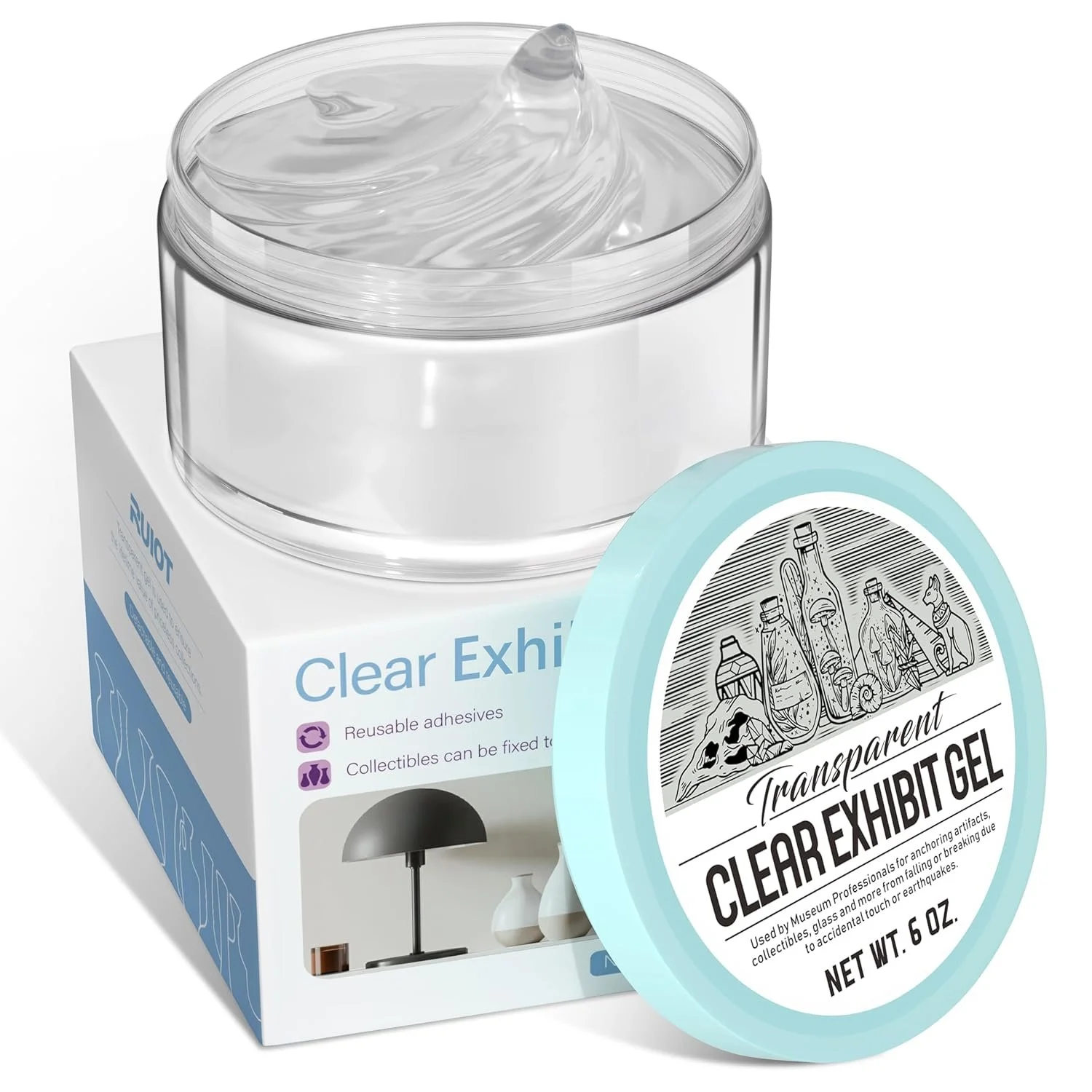 Clear Exhibit Gel
