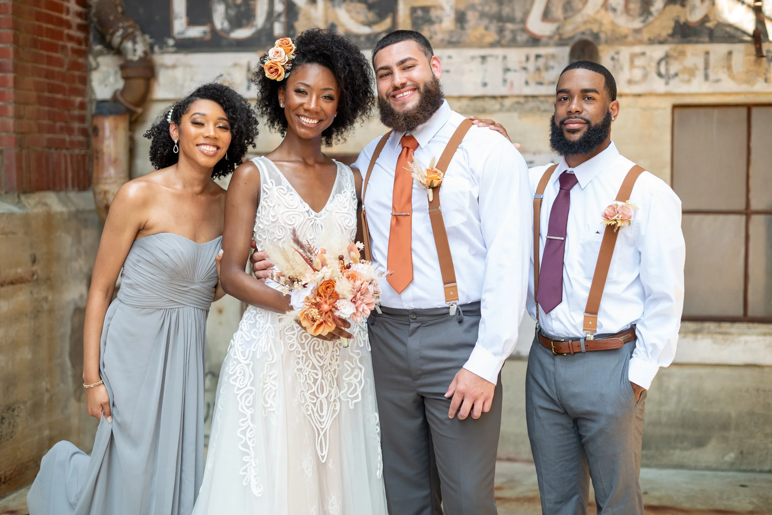 American Tobacco Campus Styled Bridal Shoot - Mars Photo Wedding