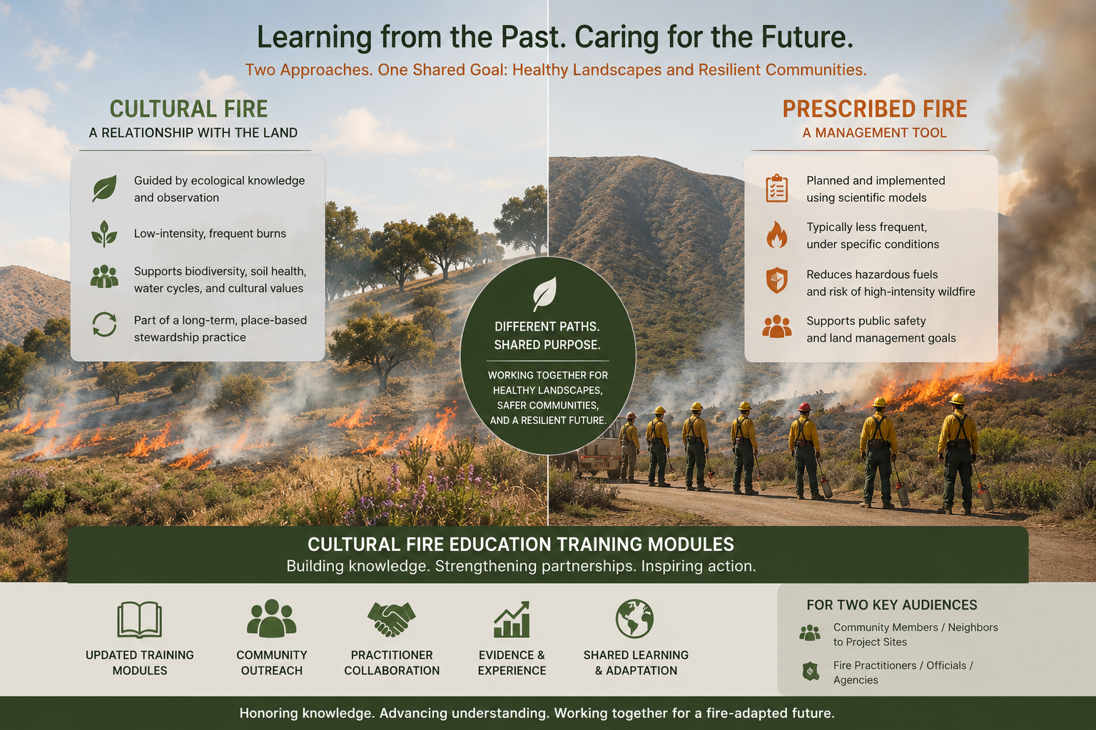 Cultural Fire Education Training Modules for Burn Bosses and Educational Forum