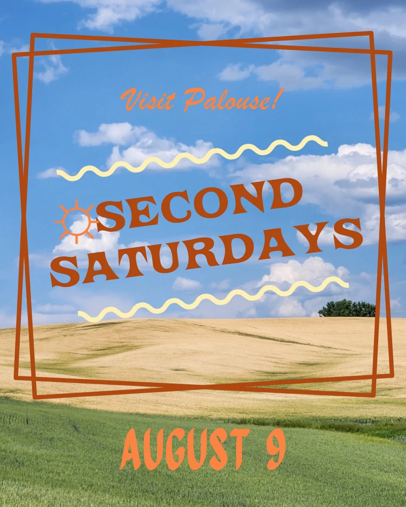 Fun for all folks near and far when you visit Palouse the Town for Second Saturdays. Discover downtown business specials, shop local vendors, enter to win prizes, and more! ☀️🌾

Follow downtown Palouse businesses to learn more: @openeyepalouse @palo