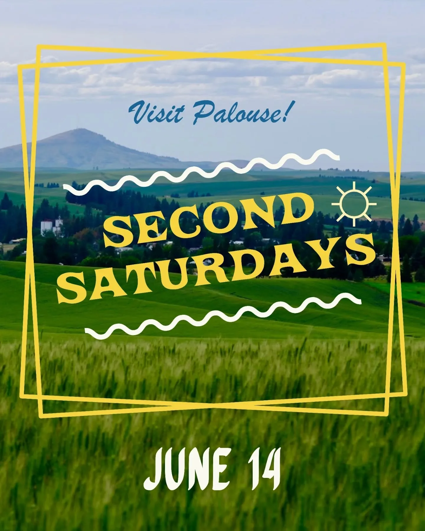 Visit Palouse this weekend and join our Second Saturday fun! 🌞💐

Now through September, this monthly community celebration involves a raffle tour of local businesses and occasional deals from the best in the downtown biz. A perfect day to visit Pal