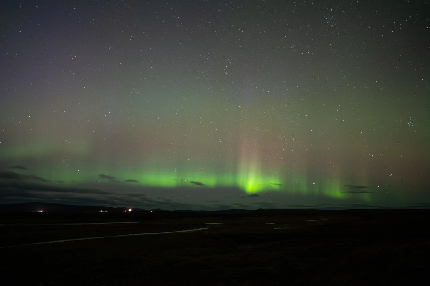 Took Northern Lights photos yesterday night! All shot on my Sony A7RV using 20mm lens and my 35-150mm. I did 30 second long exposures ! 📸