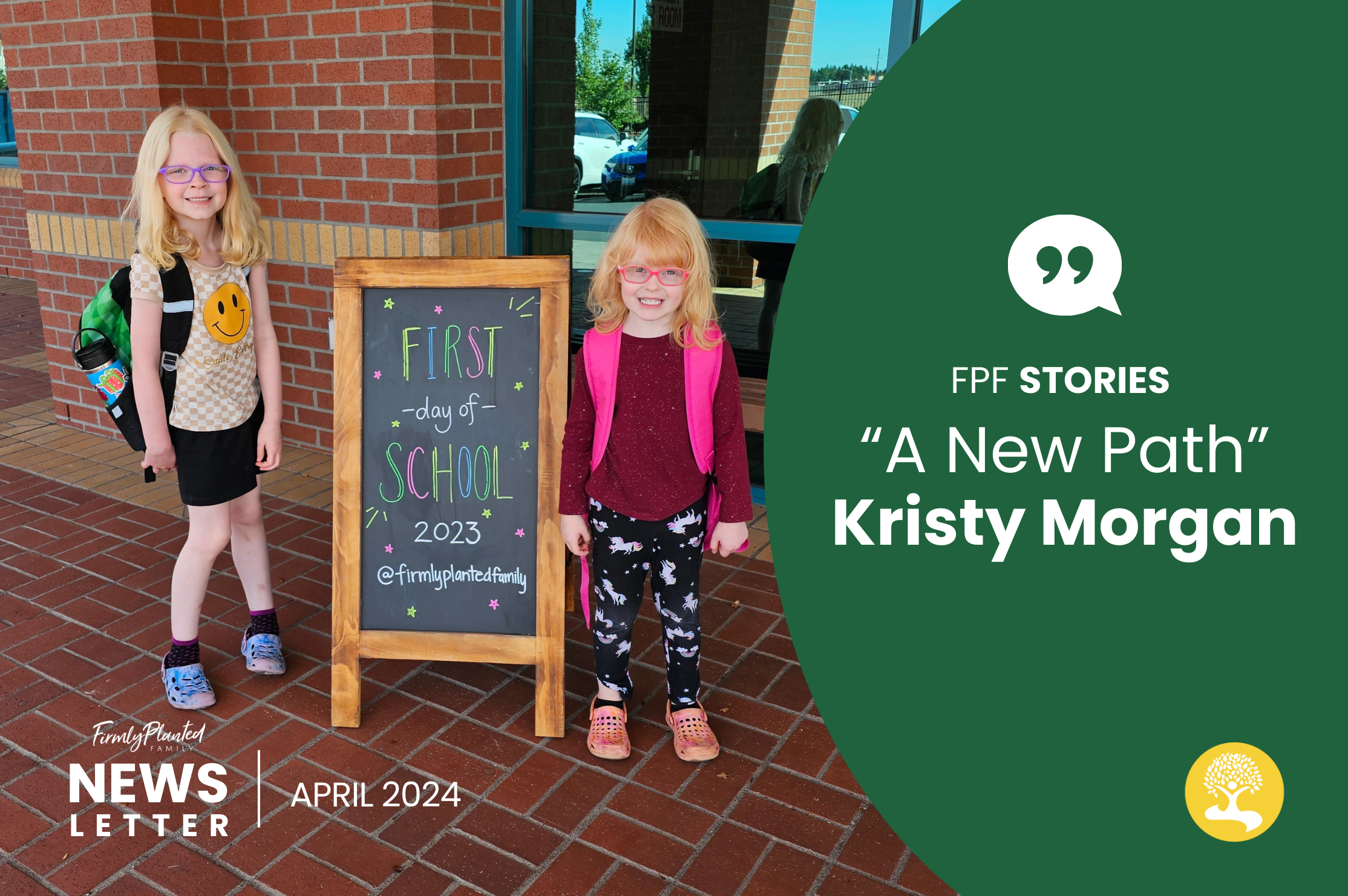 Firmly Planted Stories: A New Path — Kristy Morgan
