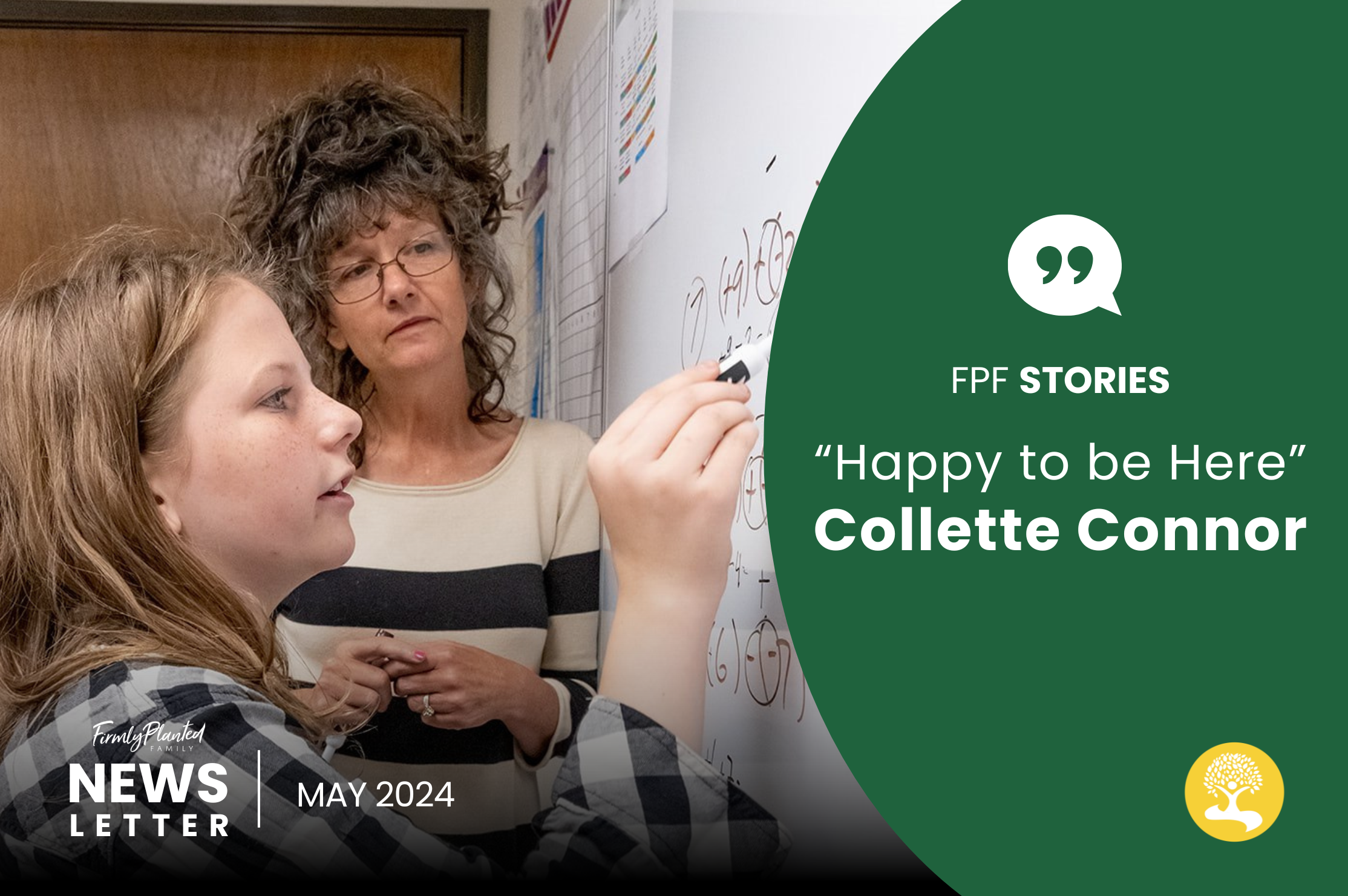Firmly Planted Stories: Happy to Be Here — Collette Connor