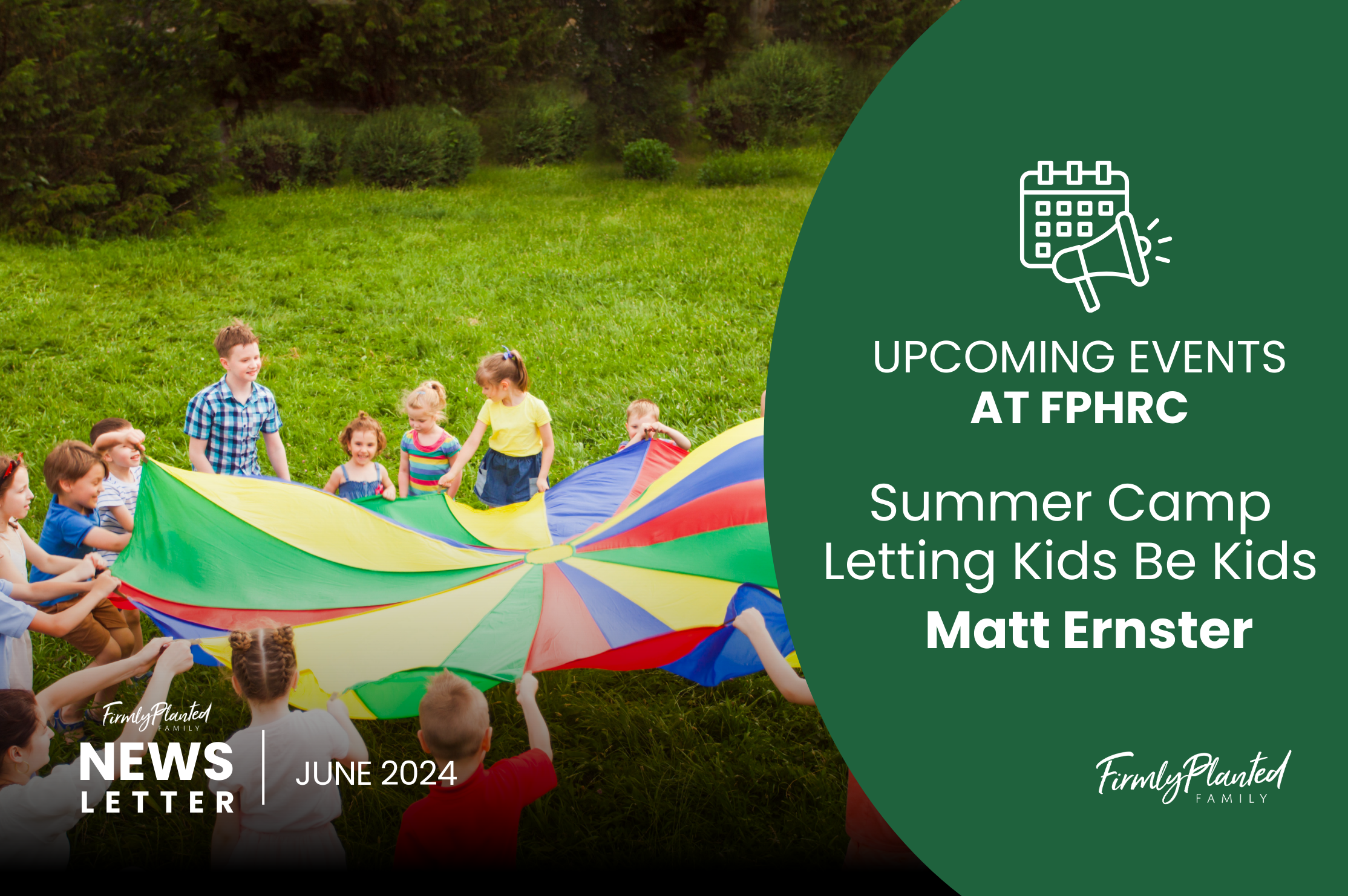 Upcoming Events: Summer Camp | Letting Kids Be Kids — Matt Ernster