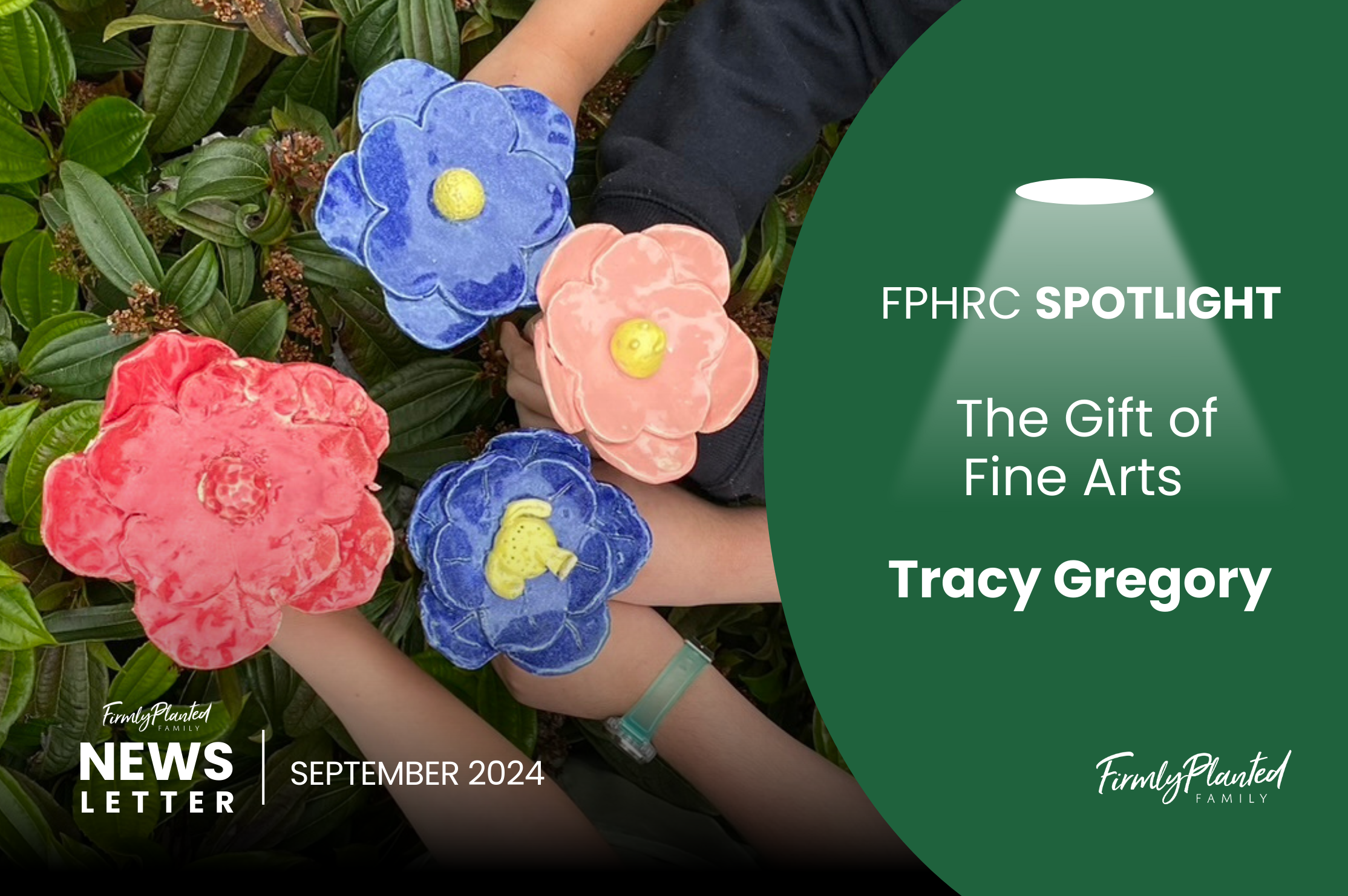 FPHRC Art Department Spotlight: The Gift of Fine Arts - Tracy Gregory