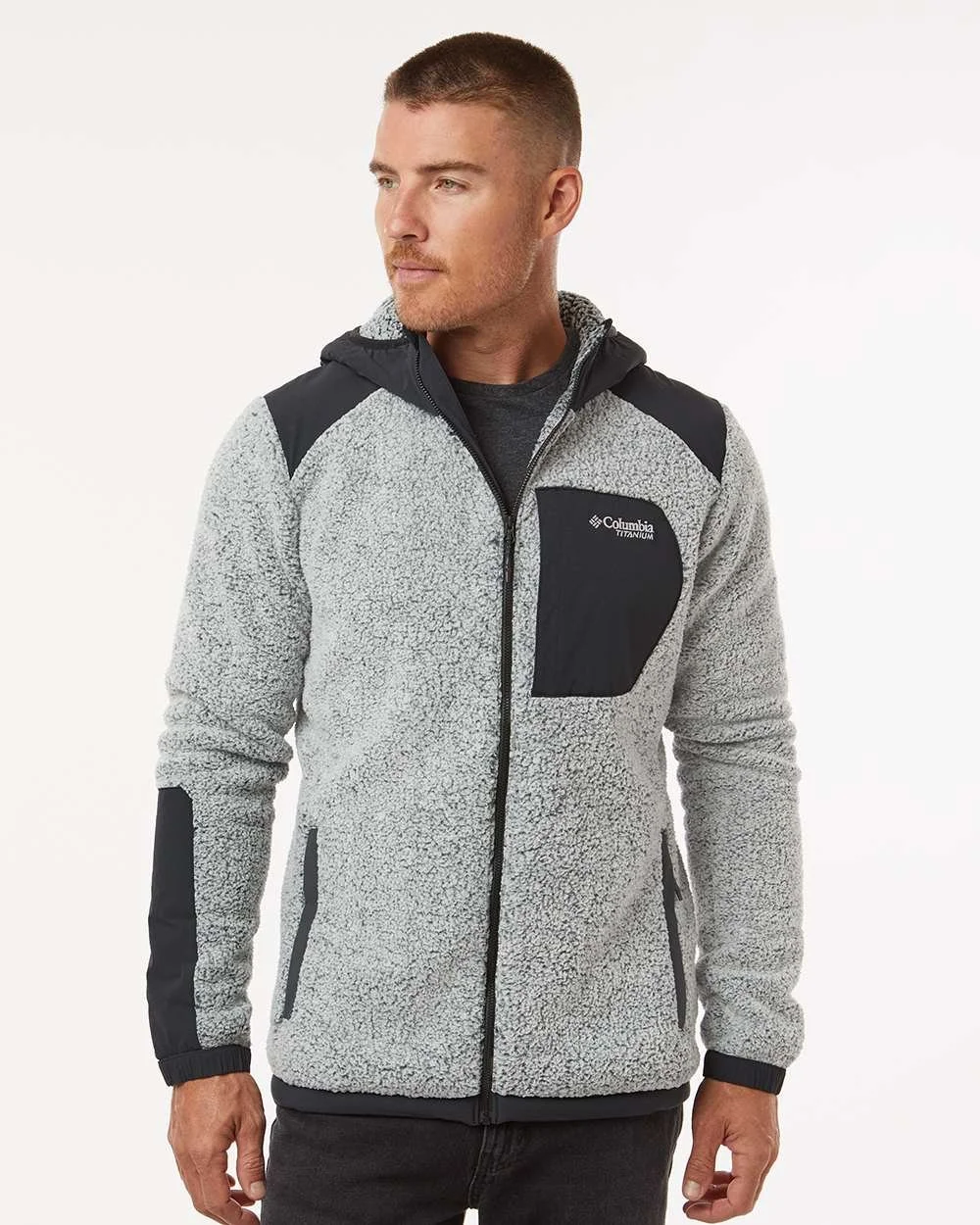 Columbia 16624 Men's Arctic Crest™ Sherpa Full-Zip Jacket