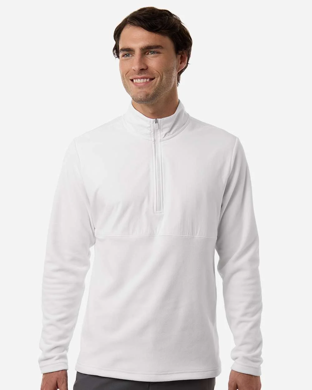 Adidas 13353 Men's Ultimate365 Cozy Quarter-Zip Pullover
