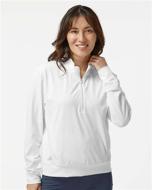 Adidas 56353 Women's Ultimate365 Quarter-Zip Pullover