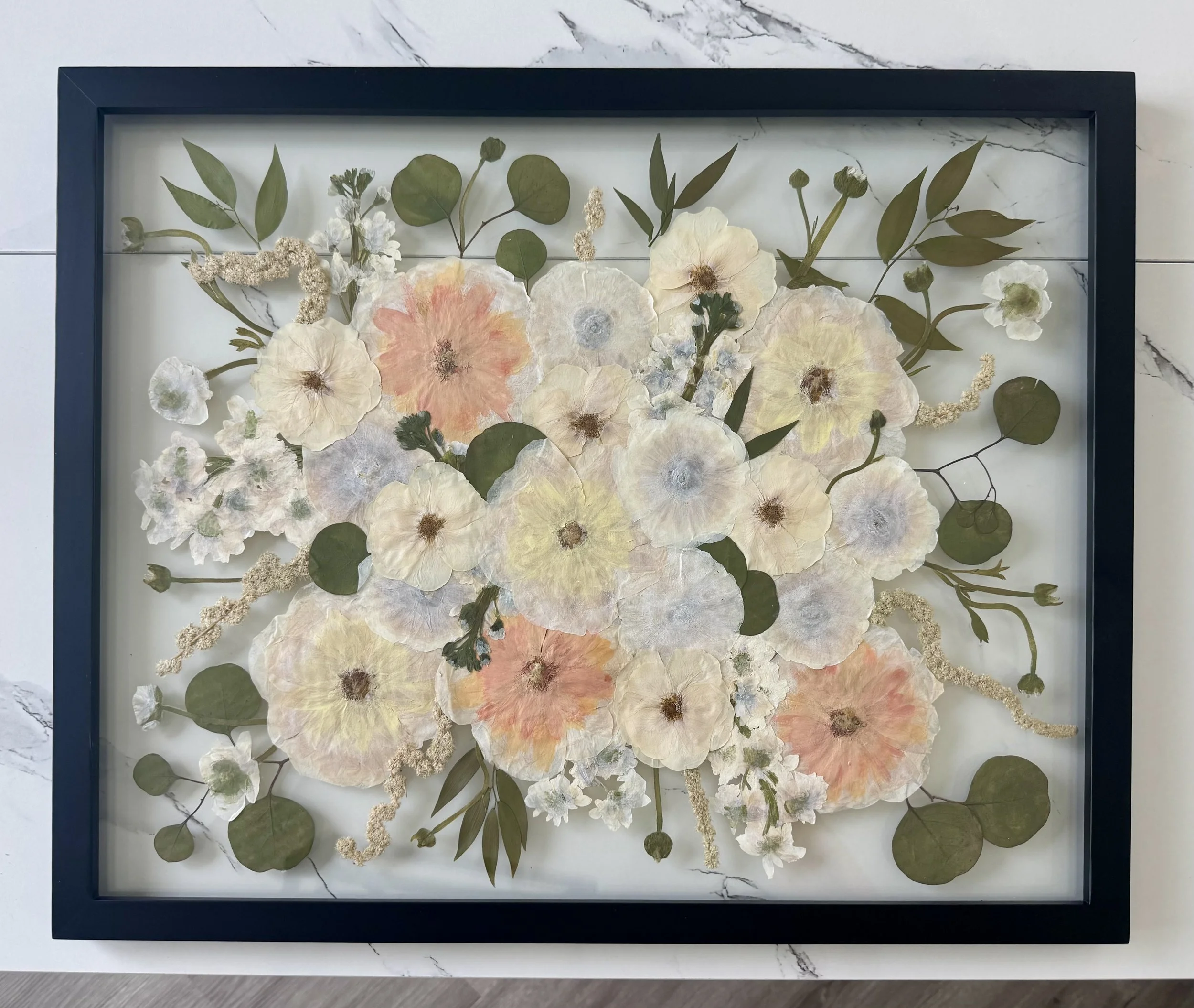 Pressed Black Frame 16x20