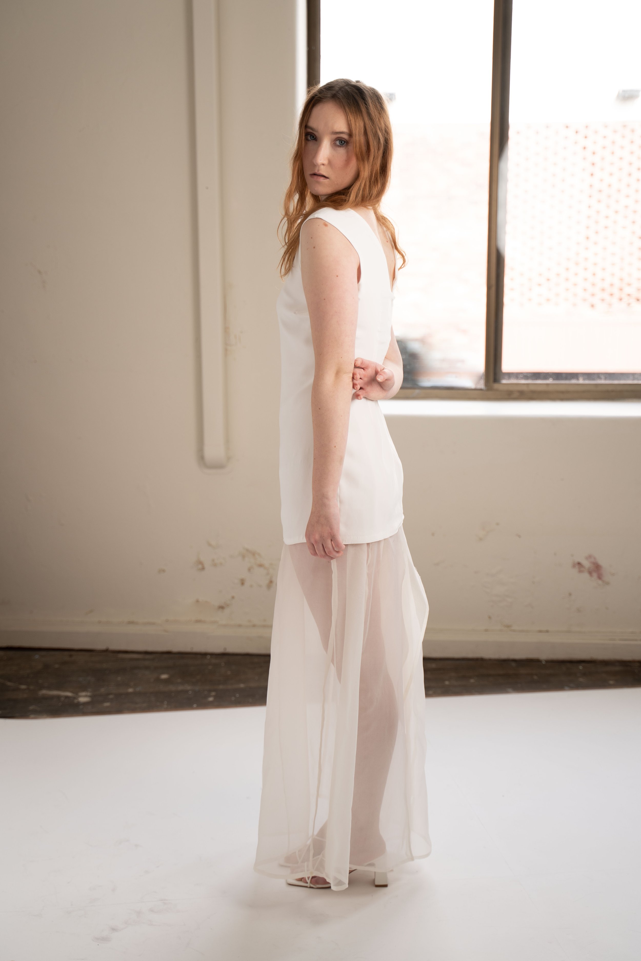 Luna Mini Dress + Luna Sheer Skirt