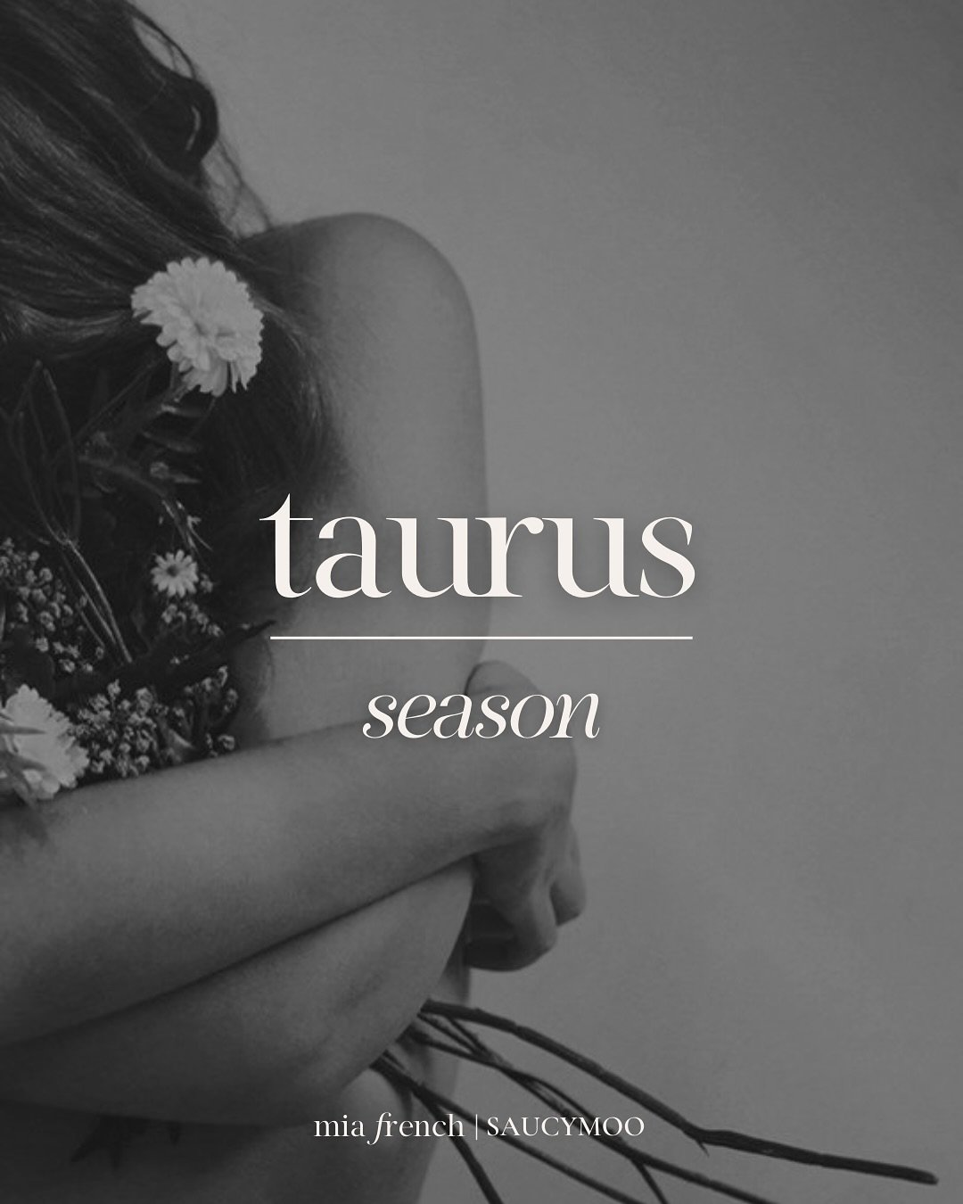 Dear Taurus season,

Your gift is reminding us of simple pleasures in the magic of the mundane. We thank you for bringing us back to earth, and back to our bodies, in devotion to all that is real, honourable, sensual and sacred.

Happy solar return T