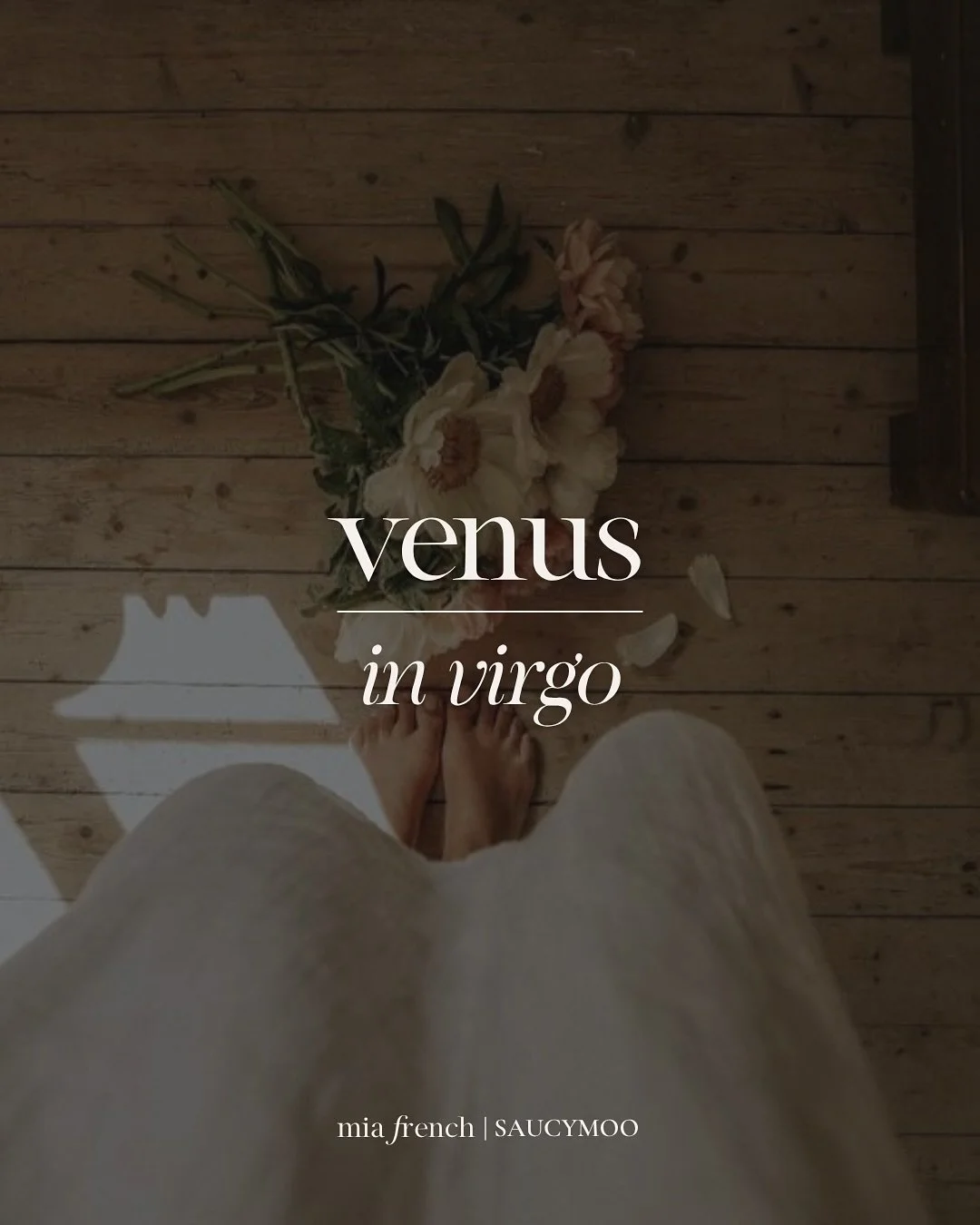 Venus in Virgo 🌾✨🤍

Love that is thoughtful, healing, and devoted through service. Virgo is all about care, wellness, and practical support. This transit invites you to express love through mindful gestures, attention to detail, and acts of service