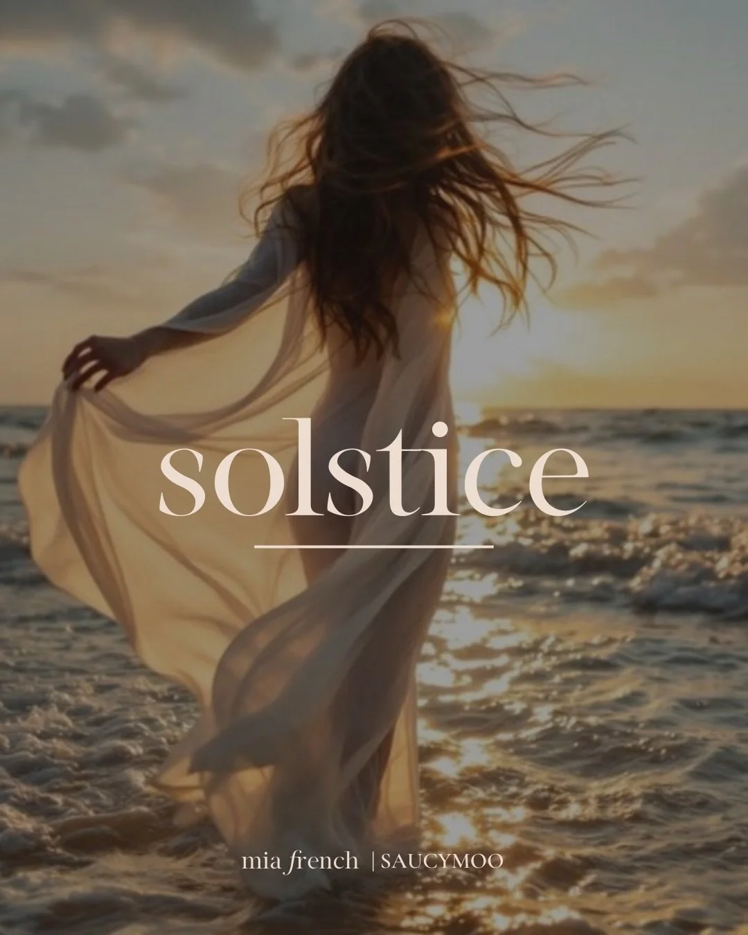 Solstice healing words for you 🤍

On the 21 December we celebrate the Summer Solstice in the Southern Hemisphere, and the Winter Solstice in the Northern Hemisphere.

The Summer Solstice celebrates the longest day and shortest night. Allowing us to 
