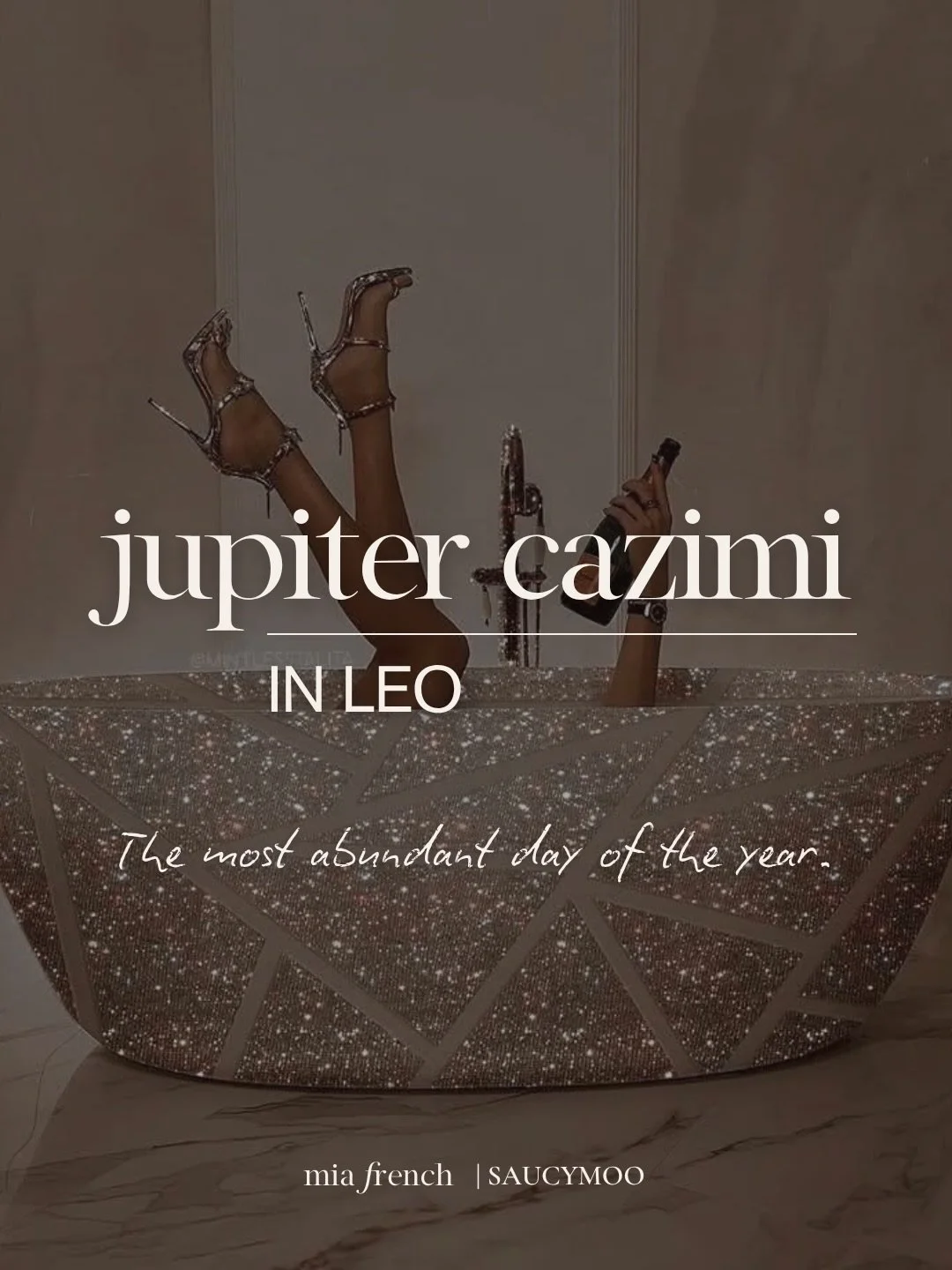 Jupiter Cazimi ~ the luckiest, most abundant day of the year ❤️&zwj;🔥✨

Once a year, Jupiter, the planet of luck, faith and expansion, meets the heart of the Sun and comes back renewed. This year it happens in Leo, the sign of the heart, for the wom