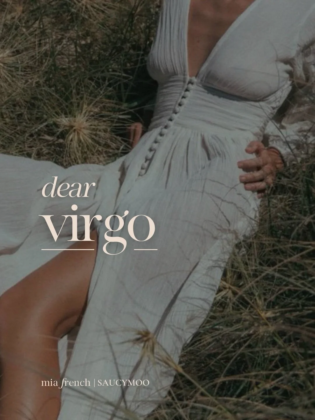 Virgo love note 🤎🌱

Dear Virgo,

Your gift is reminding us that the sacred lives in the small and intentional, and that healing begins with care. You are the high priestess of precision, the curator of clarity. Thank you for showing us the magic of