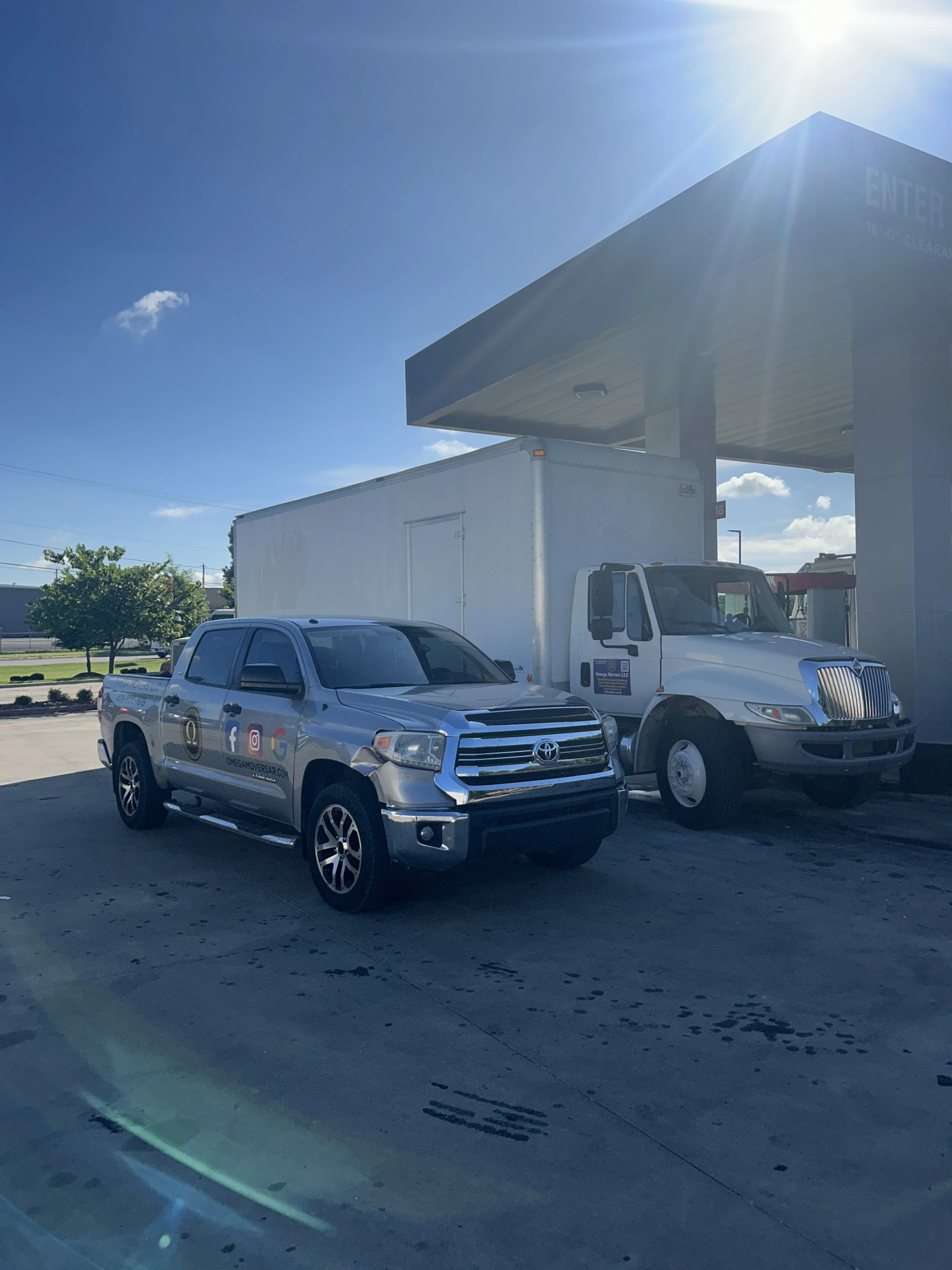 Headed to a customer's new home