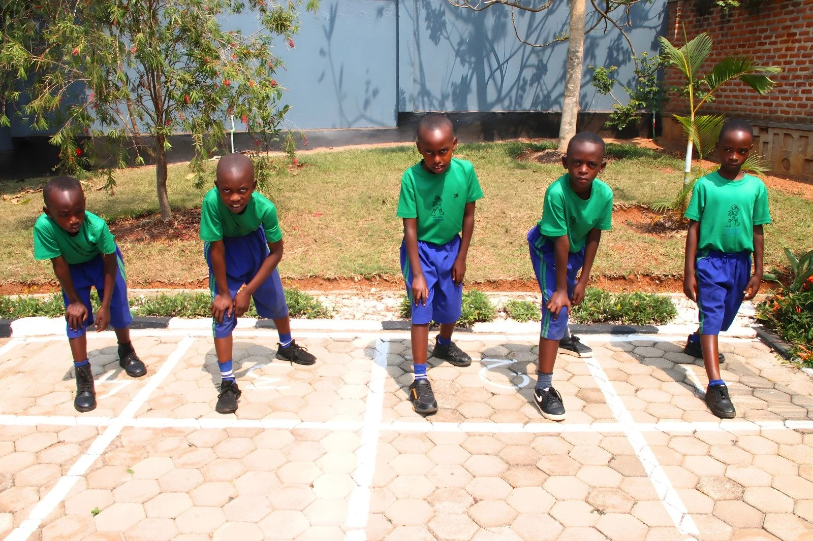 Hooray, it’s Friday! After a wonderful week in the classroom, Patient, Doxa, Bertin, Eric, and Blaise are excited to sprint into a fun-filled weekend. We hope your weekend is filled with as much laughter and joy as these five friends will have.