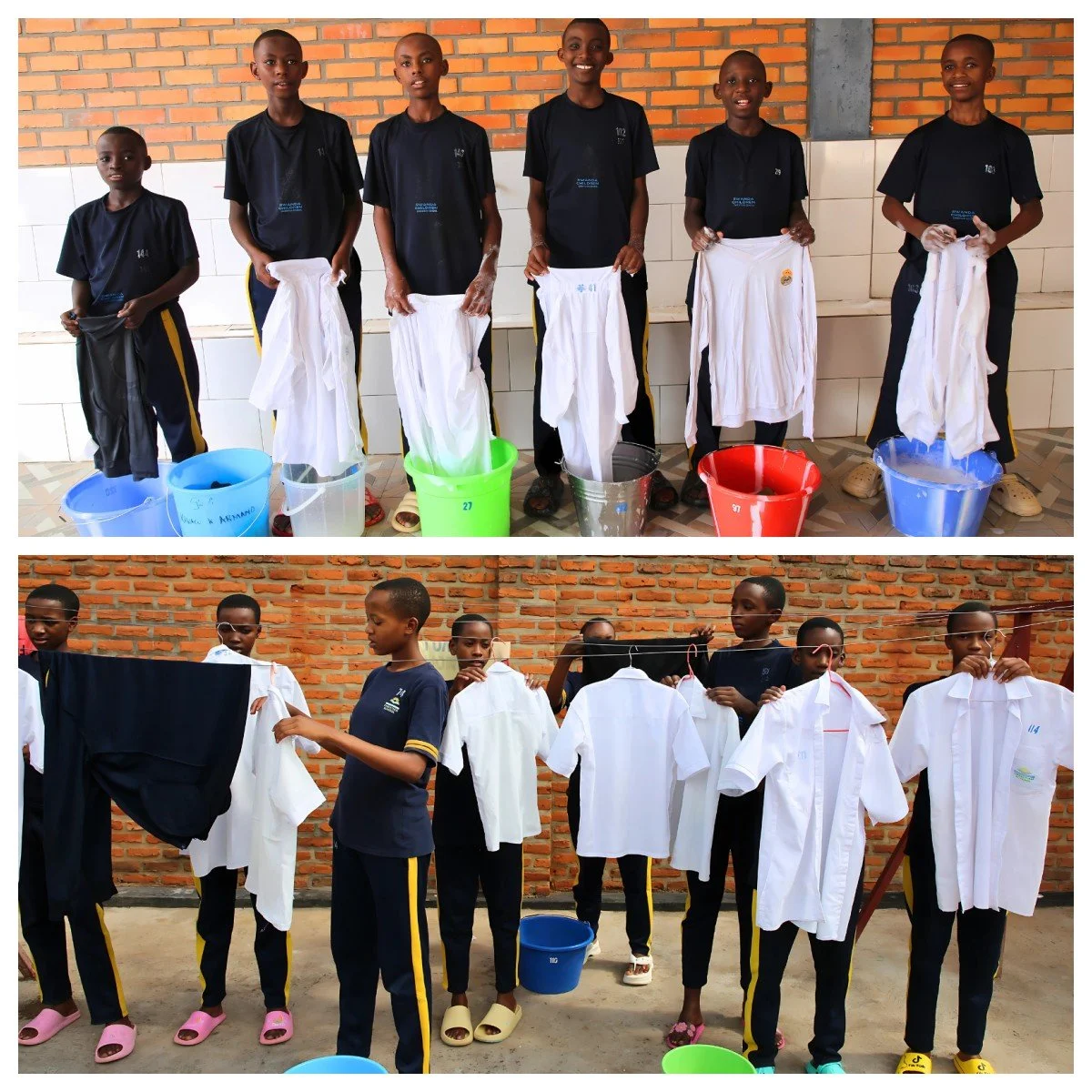 Our RCCS Secondary students live on campus in our high school&rsquo;s residence halls. That means washing their clothes is part of each student&rsquo;s weekly responsibilities. The students fill laundry buckets with soapy water for cleaning and with 