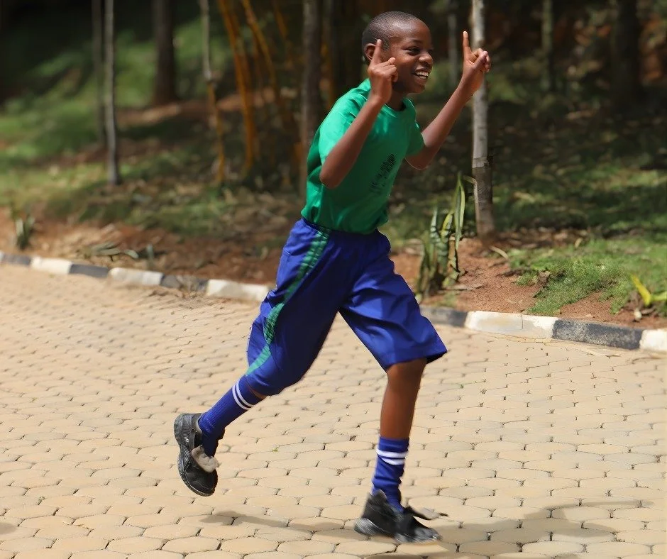 Happy Friday! Brian, one of our RCCS Primary students, is celebrating the end of the school week and the beginning of the weekend. We hope your weekend will be filled with as much laughter and fun as Brian looks forward to enjoying.