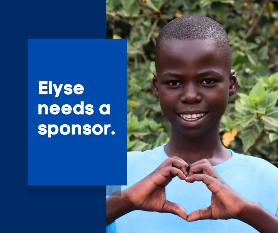 We are working hard to find a sponsor for Elyse, as he has been on our waiting list for almost a year. Your generosity can have a profound impact on Elyse's life, providing him with hope and opportunities for a brighter future. By becoming Elyse&rsqu
