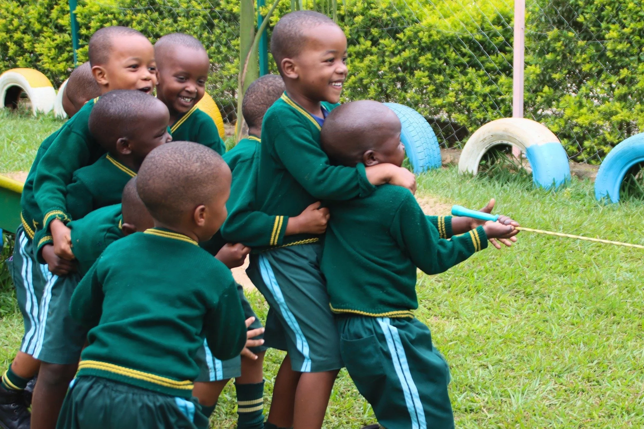 It may seem like a game where the strongest wins, but tug-of-war is more than a test of strength. Even before the game begins, our children must flex their cognitive skills. For instance, if there is an uneven number of players, should a player sit o