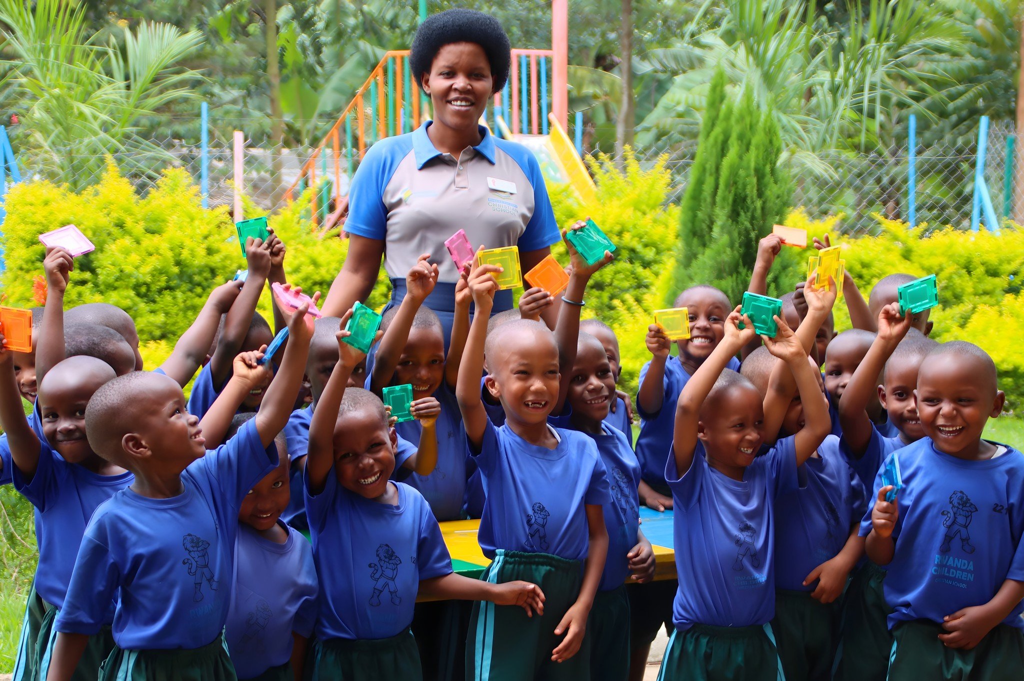 Have you been on a color scavenger hunt recently? These RCCS Early Childhood Development students have, and they are excited to show off the variety of colors they discovered while exploring the lawn outside their classroom. We love the many hands-on