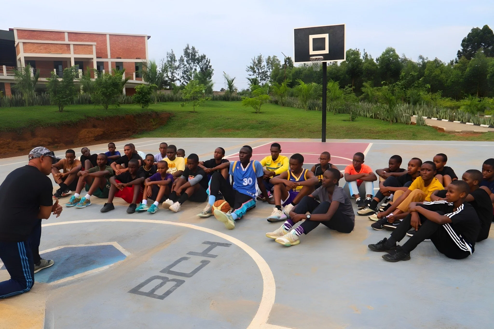 Leadership isn&rsquo;t just taught&mdash;it&rsquo;s practiced.

Victor Shyaka, our Youth Coordinator in Sports &amp; Culture, gathered a group of RCCS Secondary students on one of our basketball courts this afternoon to talk about some of the leaders