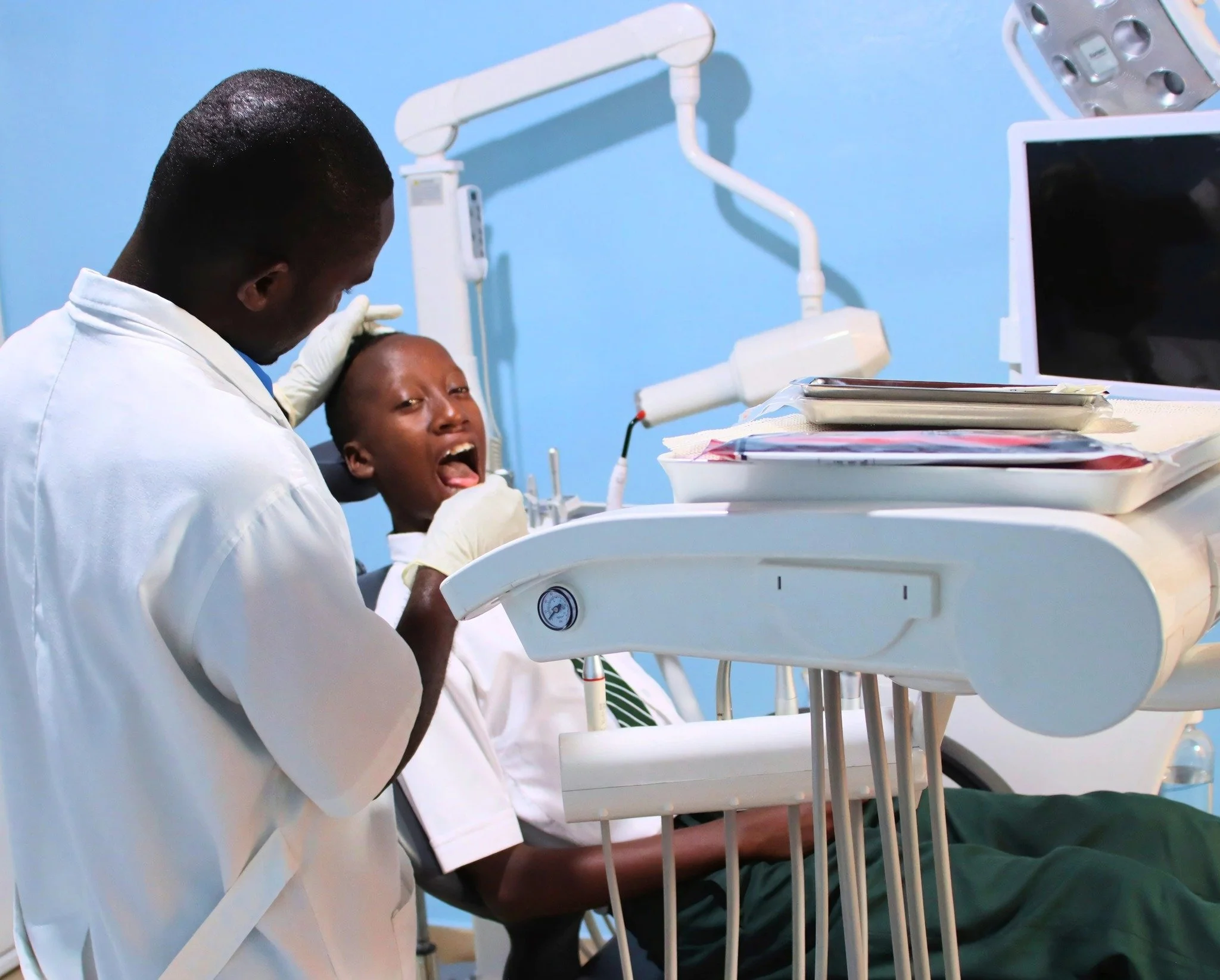 &ldquo;Open wide, please.&rdquo;

Christian, one of our RCCS Secondary students, receives a dental exam in our Health Center&rsquo;s new clinic&mdash;a simple moment that represents something much bigger.

Recently, a team of visiting dentists conduc