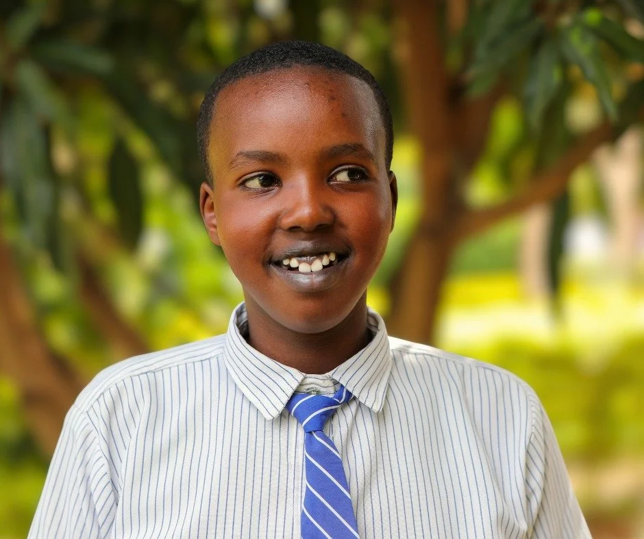 Meet Melody.

She is thirteen years old and a Secondary 1 student at Rwanda Children Christian School.

As the youngest of six, Melody has learned to hold her own&mdash;something you quickly see in her love for basketball and her competitive spirit.
