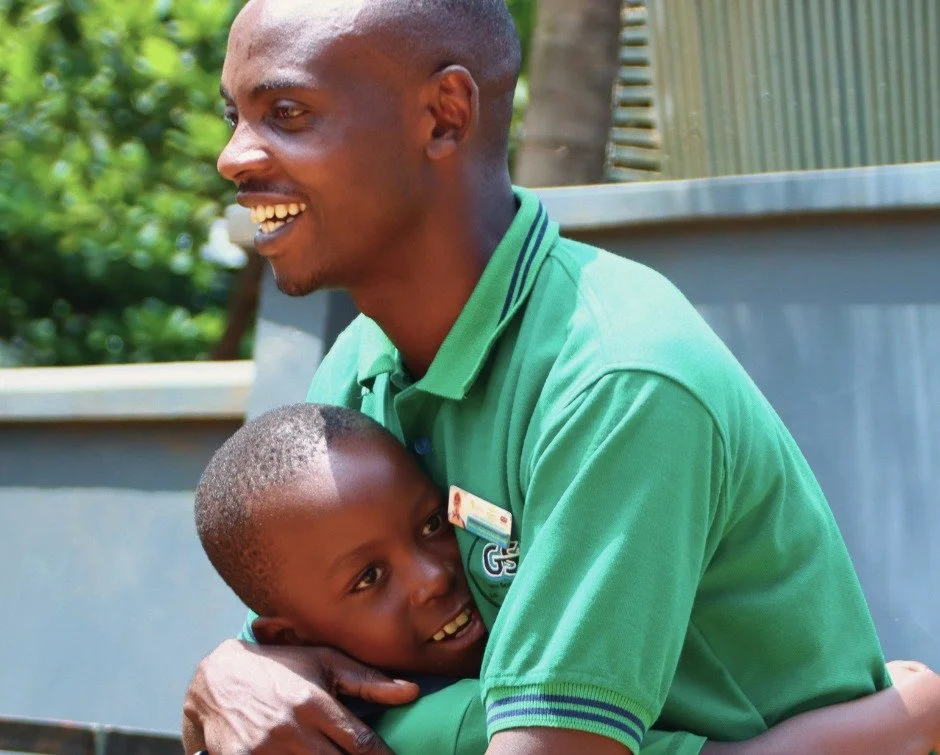 Fran&ccedil;ois Shirambere, our campus Spiritual Life dean, hugged Innocent, and Innocent rested his head against Fran&ccedil;ois&rsquo;s chest and closed his eyes.

He wasn&rsquo;t asleep. He was just safe.

That moment, captured without either of t