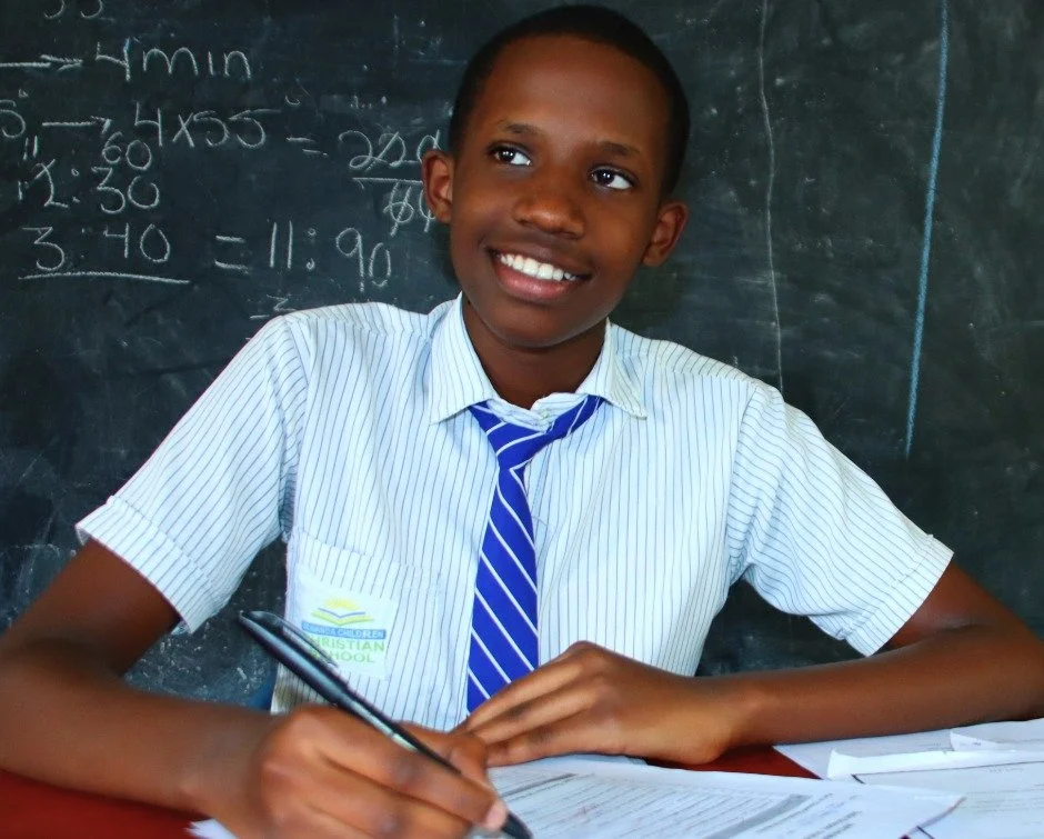 This July, Ophelie will sit for her national examination.

Right now, she is doing what thousands of students across Rwanda are doing: studying, reviewing, and preparing for what comes next.

She is 12 years old and in Primary 6 at Rwanda Children Ch