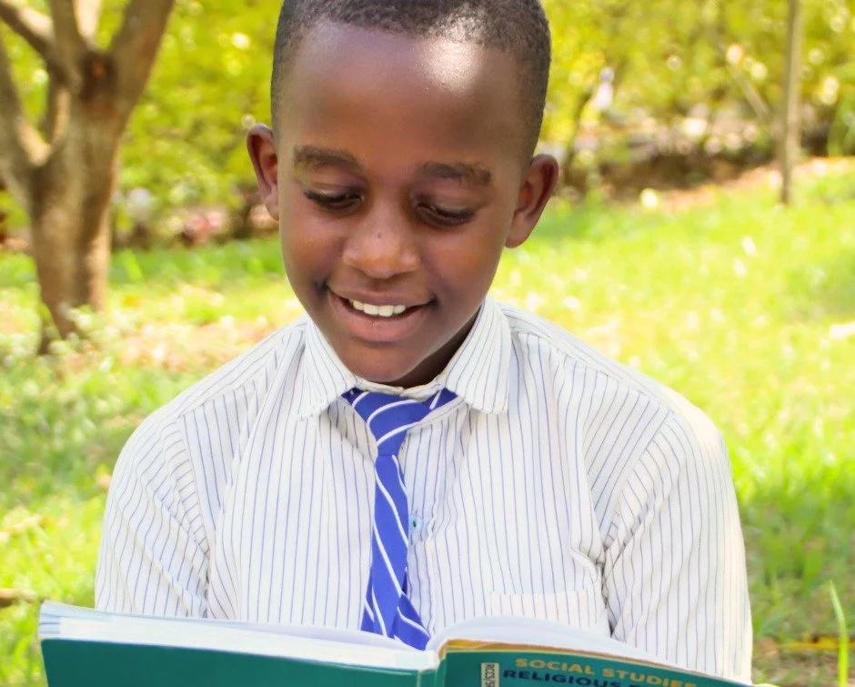 When Christella finished reading the page, she smiled.

Then she said something simple: "I can see how much I've improved."

Christella is 12 years old and in Primary 5. She loves dancing and dreams of becoming a professional traditional da