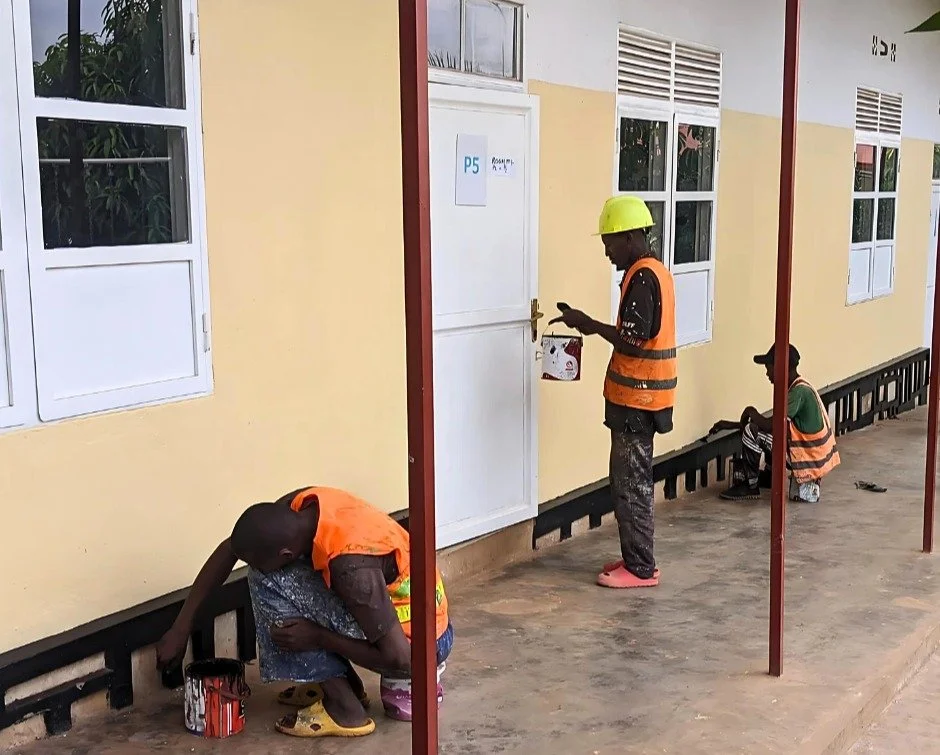 The classrooms may be quiet for the summer, but there's still plenty happening at RCCS.

While our students are away, our maintenance team is working across campus: checking windows and doors, making repairs, and giving walls and doors fresh coats of