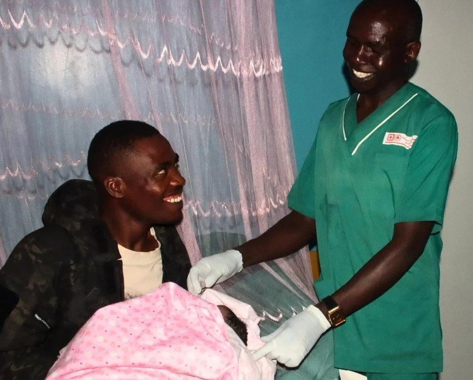 Recently, Ramadhan Sibomana brought his newborn daughter to the Rwanda Children Health Center for her very first vaccination.

Nurse Alex Nahayo walked him through every step before giving the injection. Afterward, Ramadhan said, "I am grateful 
