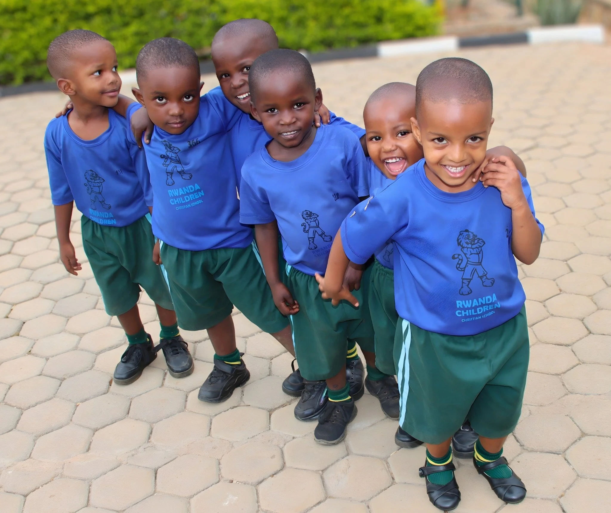 Happy Monday!

Liano, F&eacute;licit&eacute;, Honoline, Naome, Lena, and Kai are best friends and classmates at Rwanda Children Christian School. They love their teachers, their fellow students, and the opportunity to learn together each day.

Someti