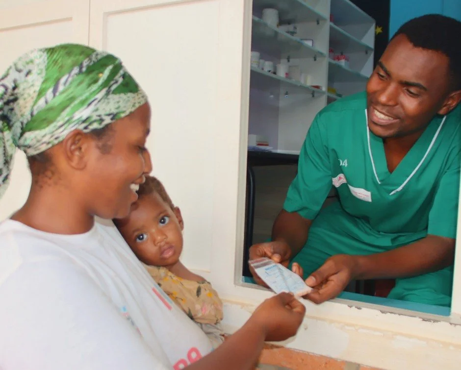 Sylvie has grown from 14 pounds to 16 pounds over four months of care. This week, nurse Celestin Dufatanye explained to her mother, Olive, exactly how to give her medicine at home.

&ldquo;I am grateful that Nurse Celestin took time to explain how to