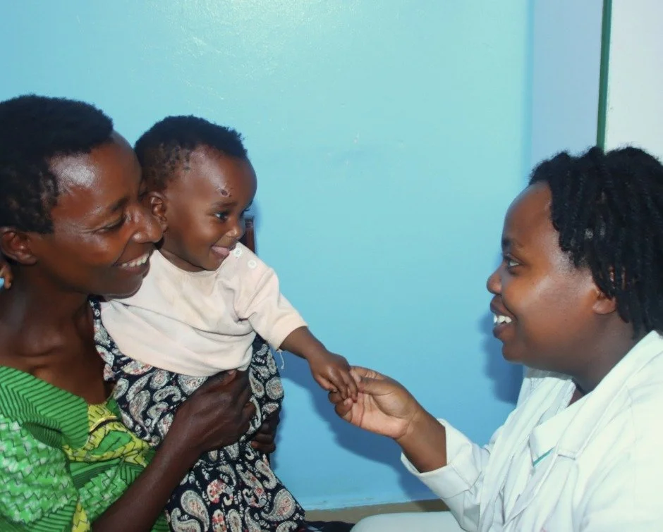Elina is 8 months old. When she was first examined by our Health Center team, she weighed 14 pounds. Four months later, she weighs 18 pounds.

Her mother walks 4 miles round trip to bring Elina to the Health Center and makes that journey every time.

