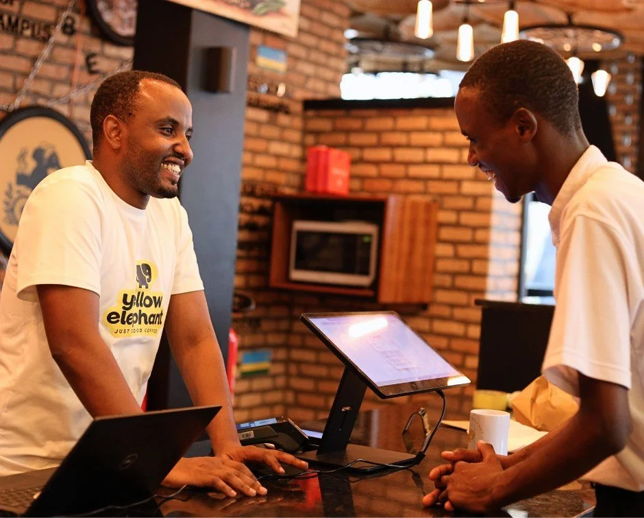 At Yellow Elephant Coffee Shop, Eric knows the people who come through the door.

He sees many of the same customers day after day. And sometimes they greet him before they've even ordered.

"I love when customers come back and greet me by name,