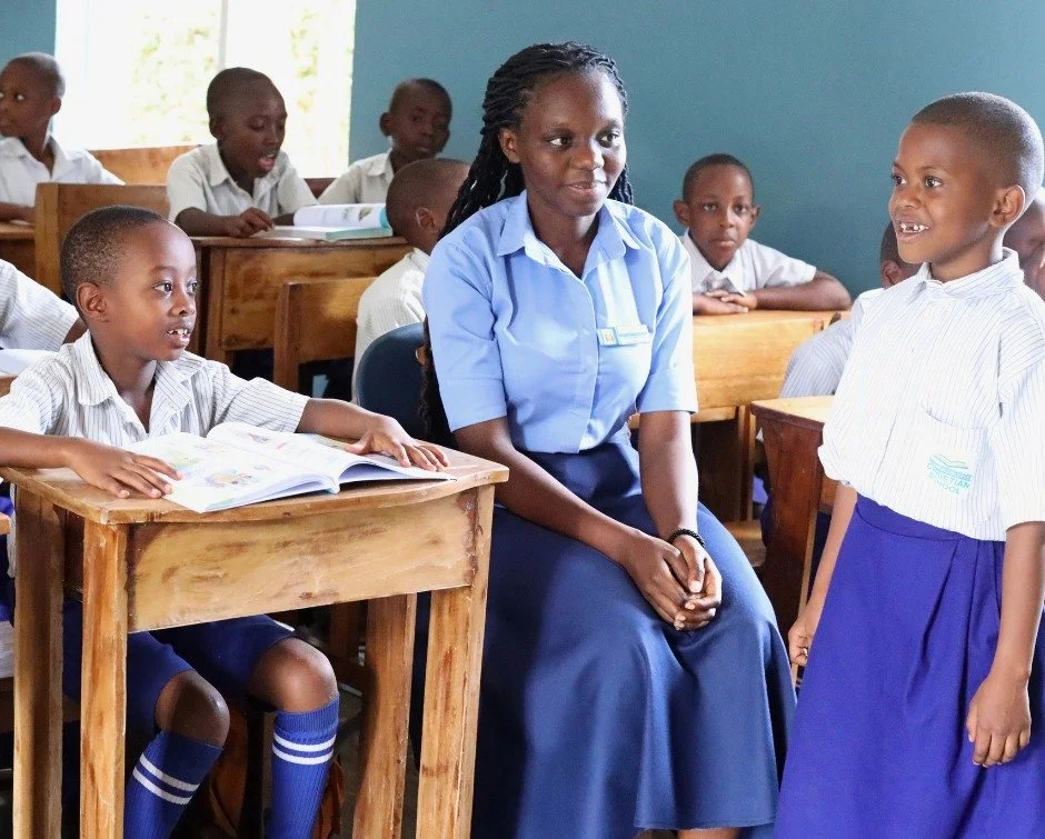 Standing in front of your whole class to tell a story takes some courage when you&rsquo;re eight.

Christa did it this week.

Her classmates turned to listen, while her RCCS teacher, Odile Niyodushima, watched from the front of the room.

Then Christ