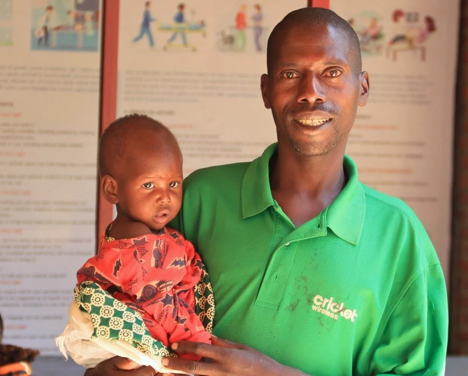 Seraphine is 13 months old and weighs 13 pounds.

Her mother was injured in an accident and can&rsquo;t breastfeed her right now. So her father, Arijyebananiye, brought her to Rwanda Children&rsquo;s Health Center for nutritional support.

Seraphine 