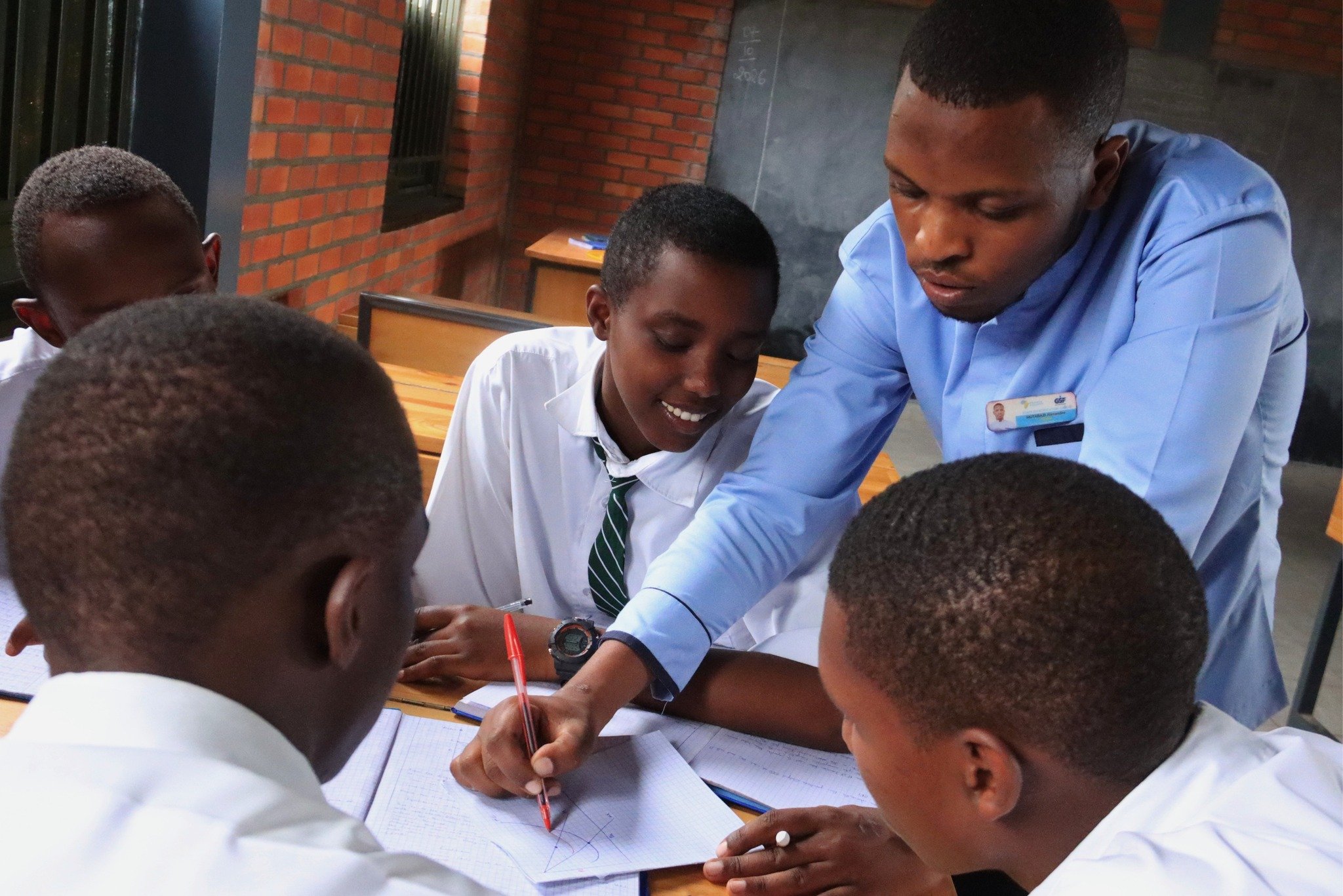 Microeconomics or macroeconomics? This week, Belinda worked through the difference with her RCCS Senior 5 Economics teacher, Alexandre Mutabazi.

Belinda hopes to become a drone pilot someday.