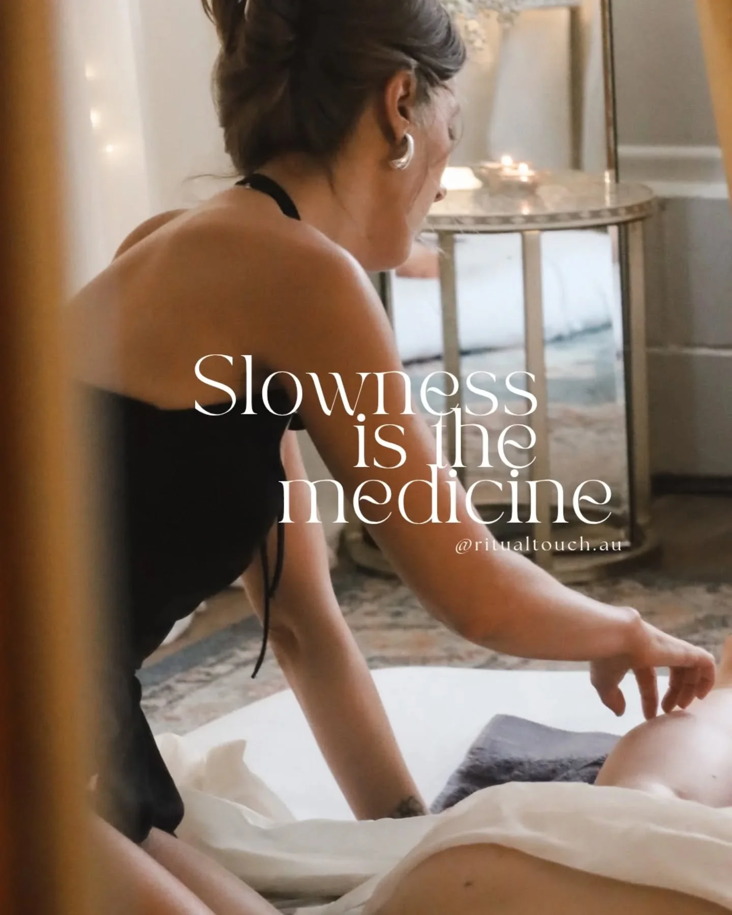 In this corner of the bodywork world, we recognise the deep magic and healing potential in going slow 🐌&hearts;️

When the nervous system is bound up in stress, the muscles and fascia tight from overdoing and overthinking...

The body doesn't need m