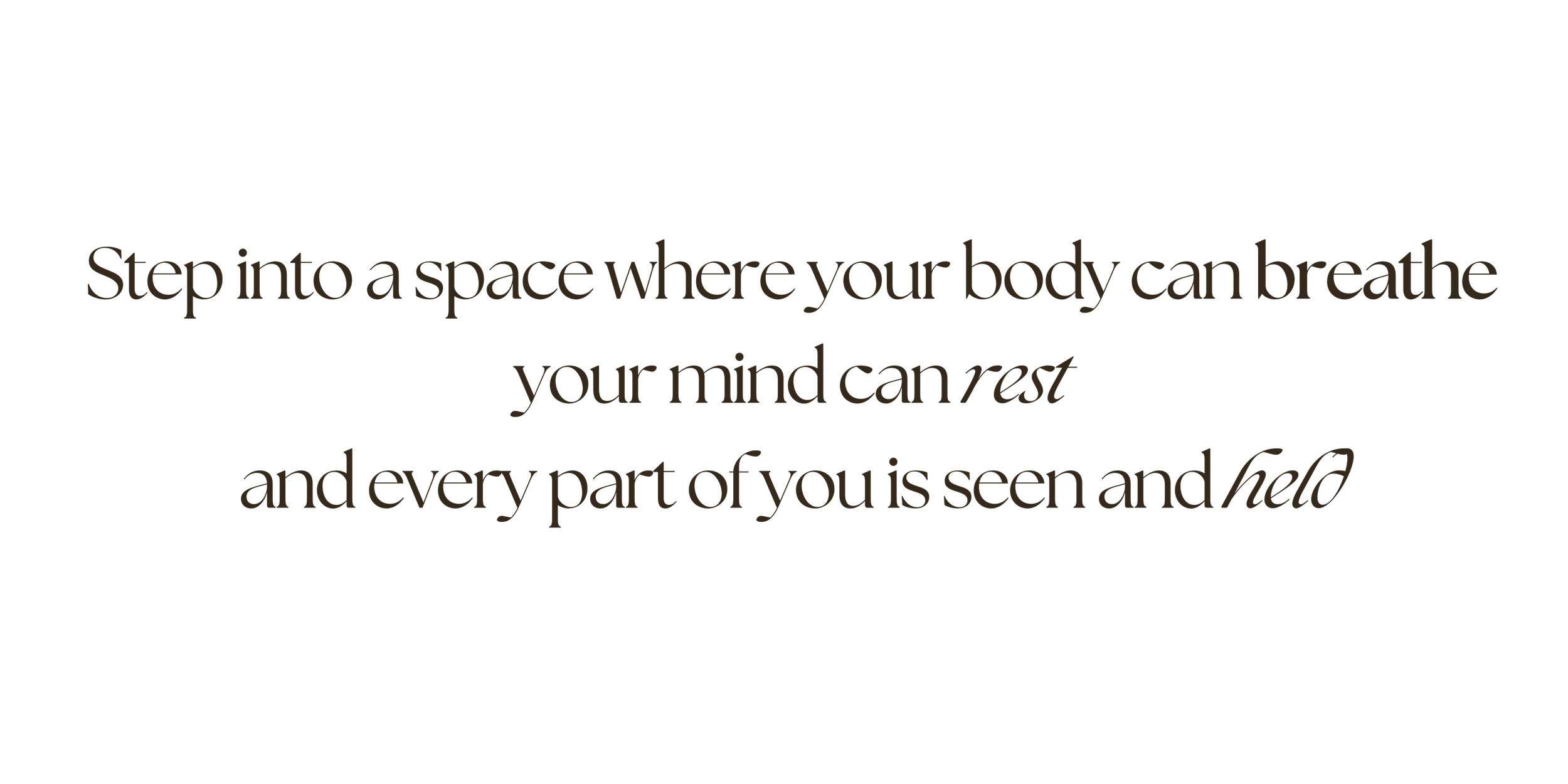 Inspirational quote about mindfulness and self-awareness displayed in muted text on a black background.