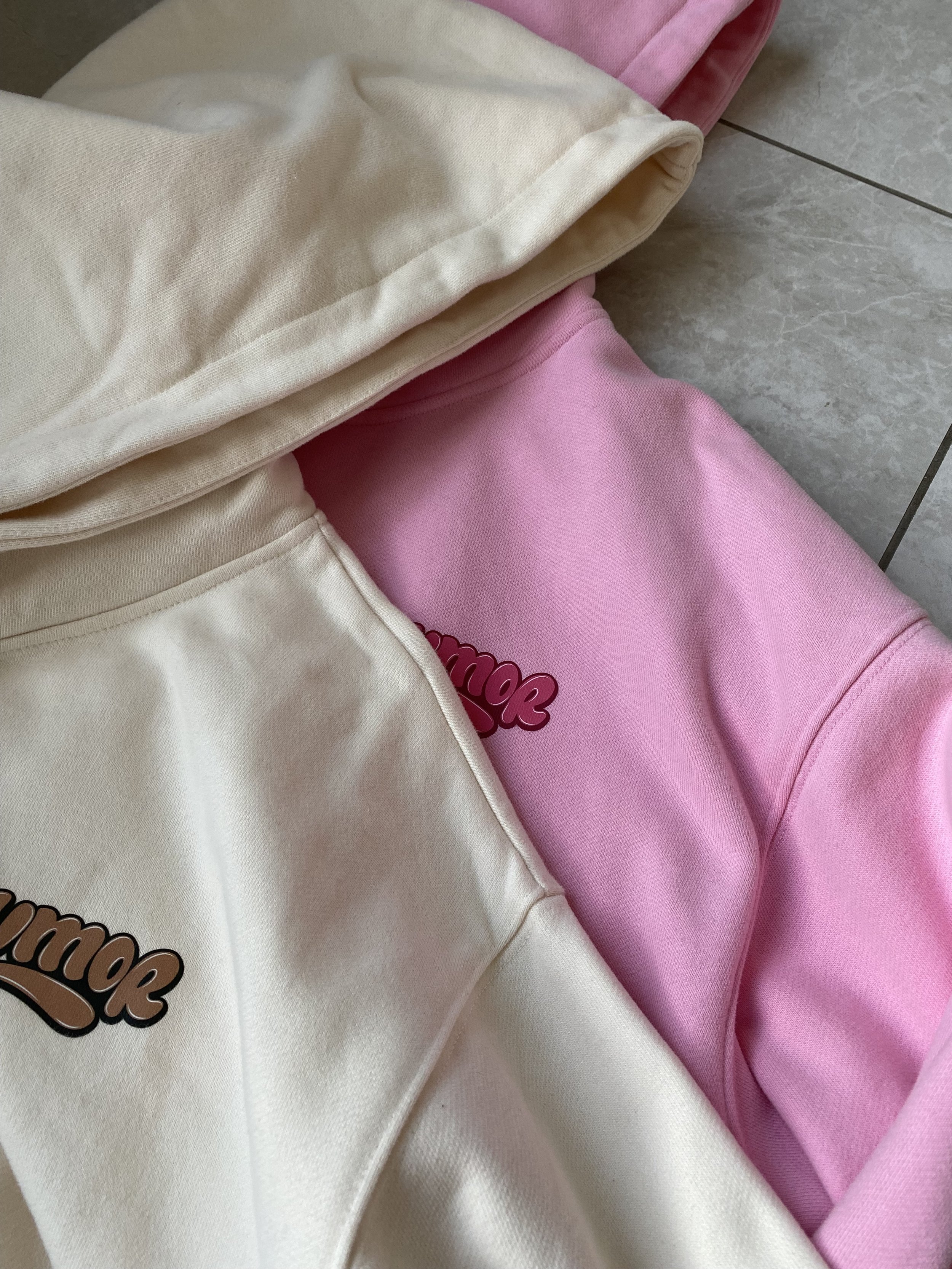 Vanilla and Strawberry Hood- Rumor Streetwear.jpeg