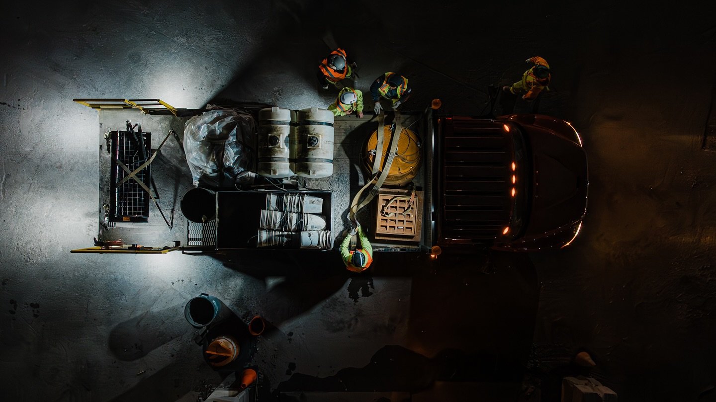 Sequence chain of events loading for a busy night out in the tunnels to keep the city running 24/7 with @spsneinc  #nightlife #citythatneversleeps #bostonMA #mediapeoduction