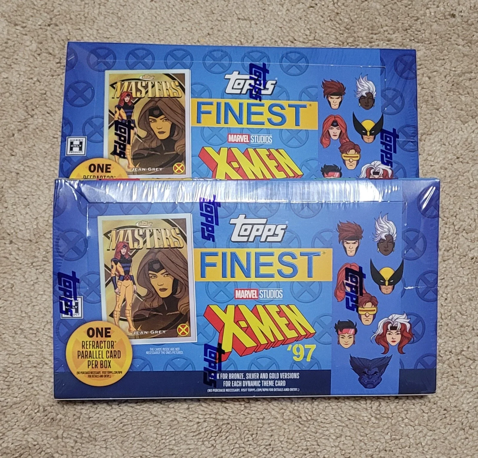 2024 Topps Finest Marvel Studios X-Men ’97 Trading Cards