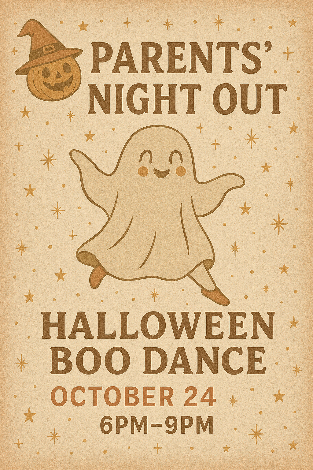 Oct. Parent’s Night Out - Halloween Boo Dance