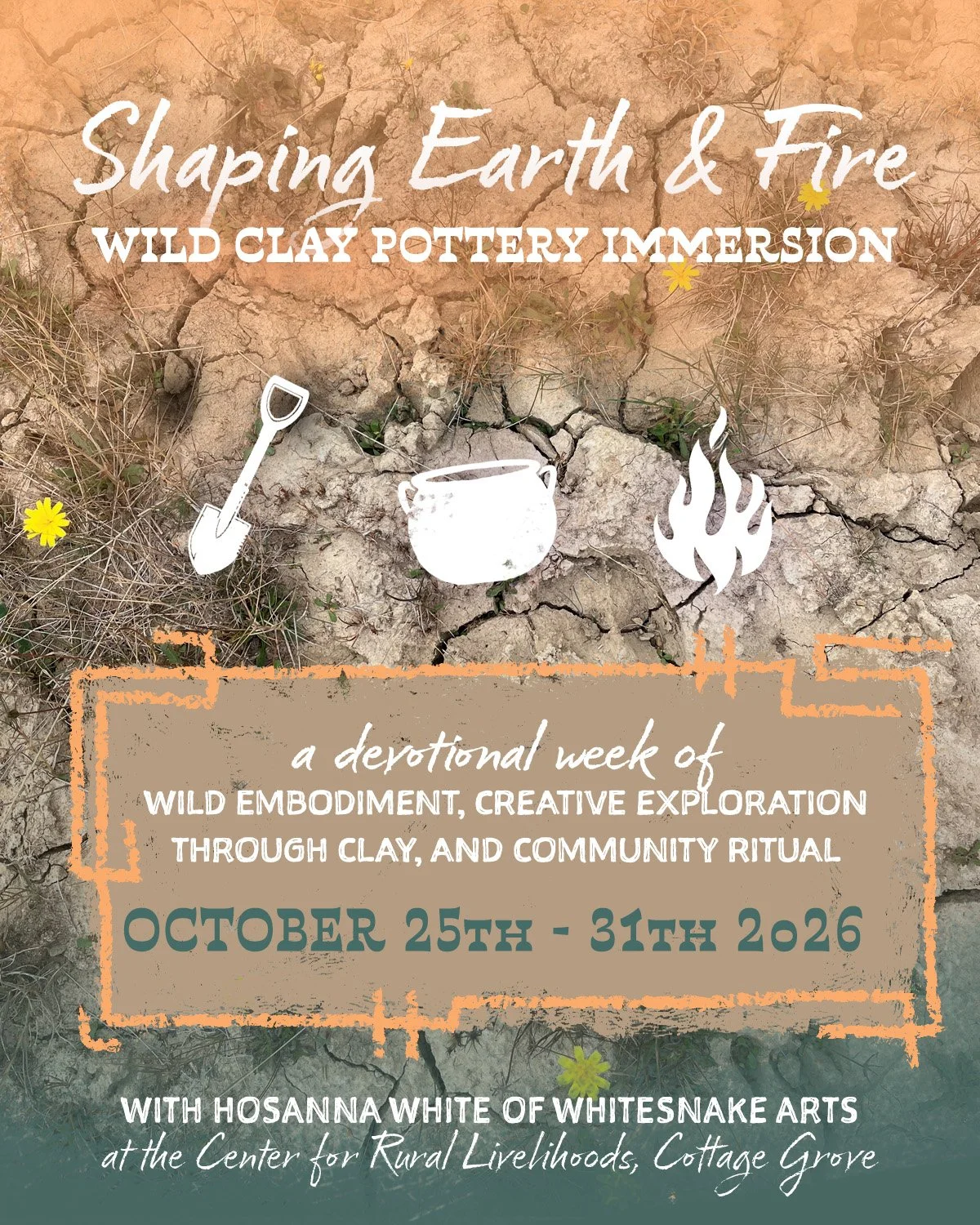 Shaping Earth & Fire: Pit Fire Pottery Retreat