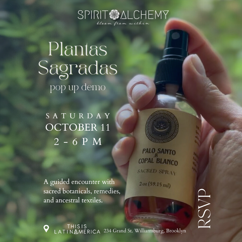 Plantas Sagradas Apothecary Pop Up